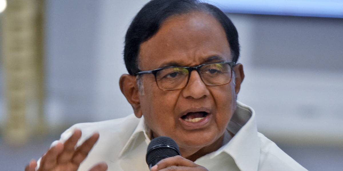 Congress Leader P Chidambaram