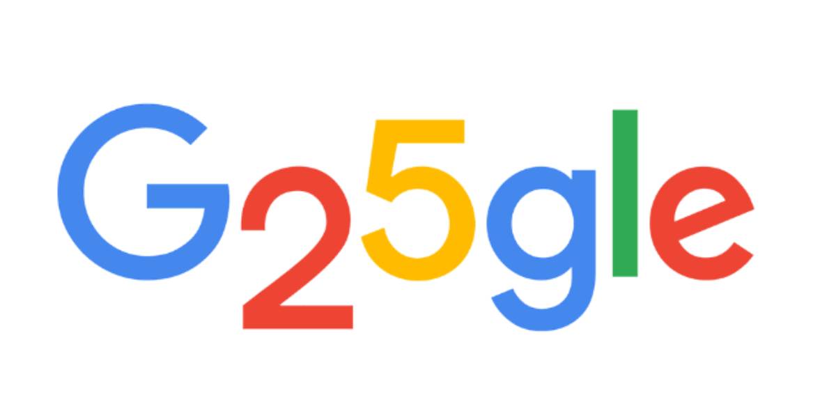 Google 25th Birthday