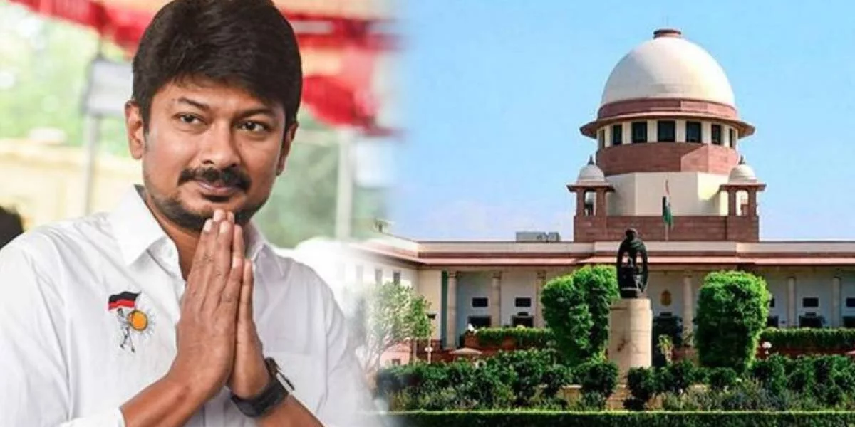 Minister Udhayanidhi stalin - Supreme court of India