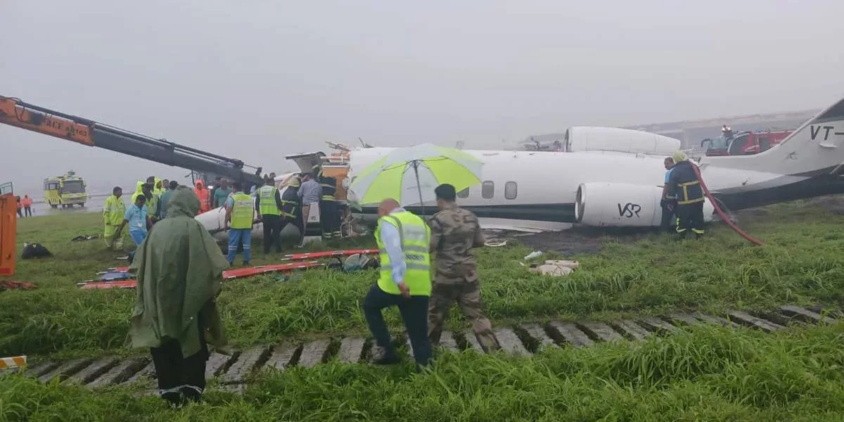 Private Jet Accident in Mumbai