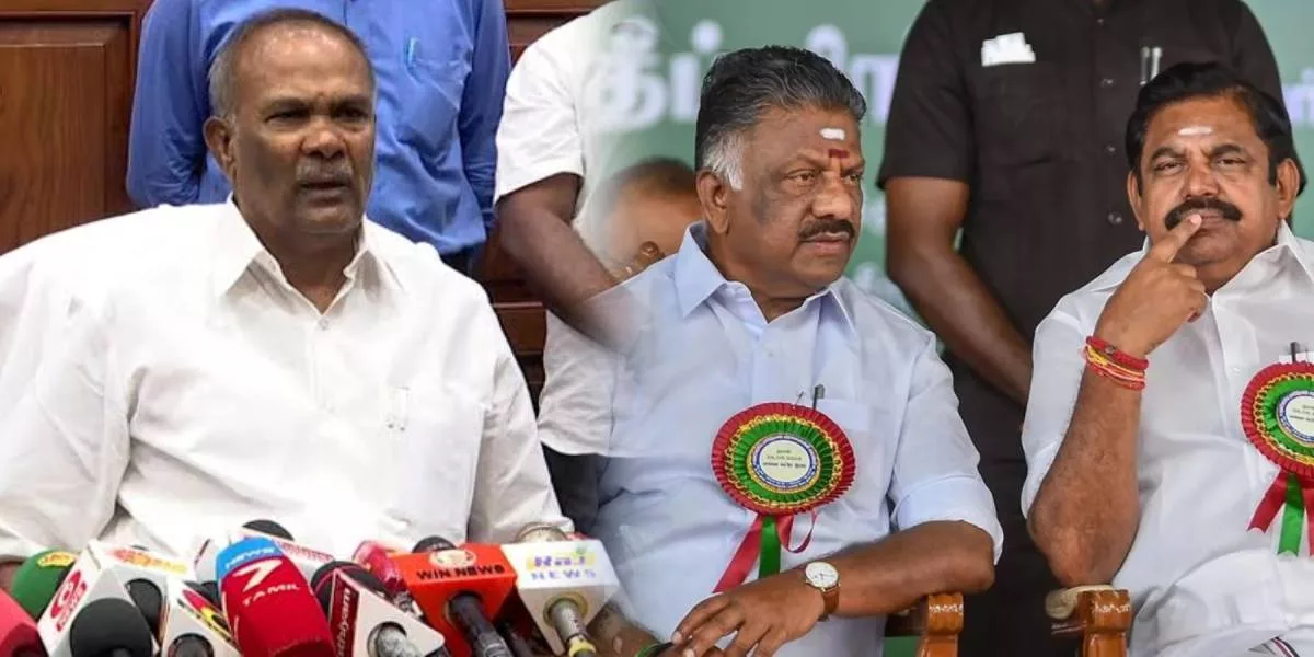 TN Assembly speaker Appavu - OPS And EPS