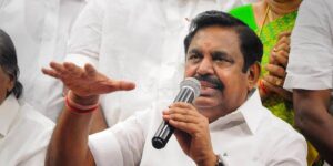 ADMK Chief Secretary Edapadi Palanisamy