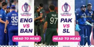 Today World cup matches ENGvBAN PAKvSL