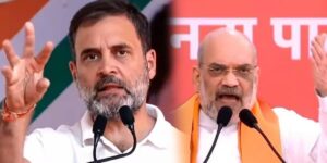 Congress MP Rahul Gandhi - Union Minister Amit shah