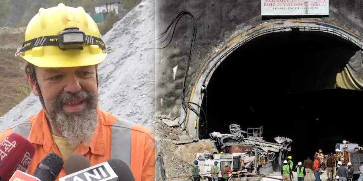 International Tunneling Expert Arnold Dix says about Uttarkashi (Uttarakhand) tunnel rescue