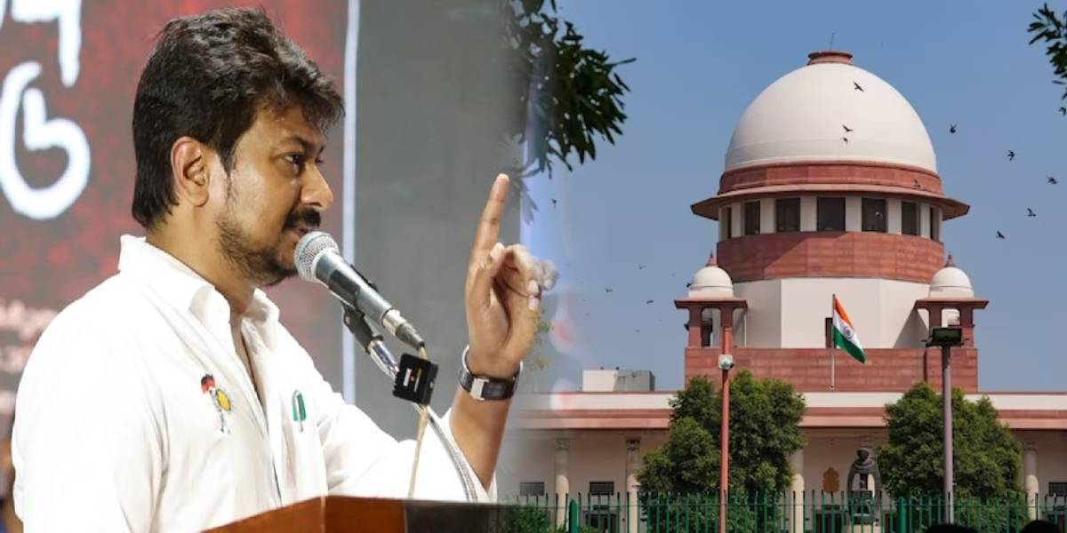 Minister Udhayanidhi stalin - Supreme court of India