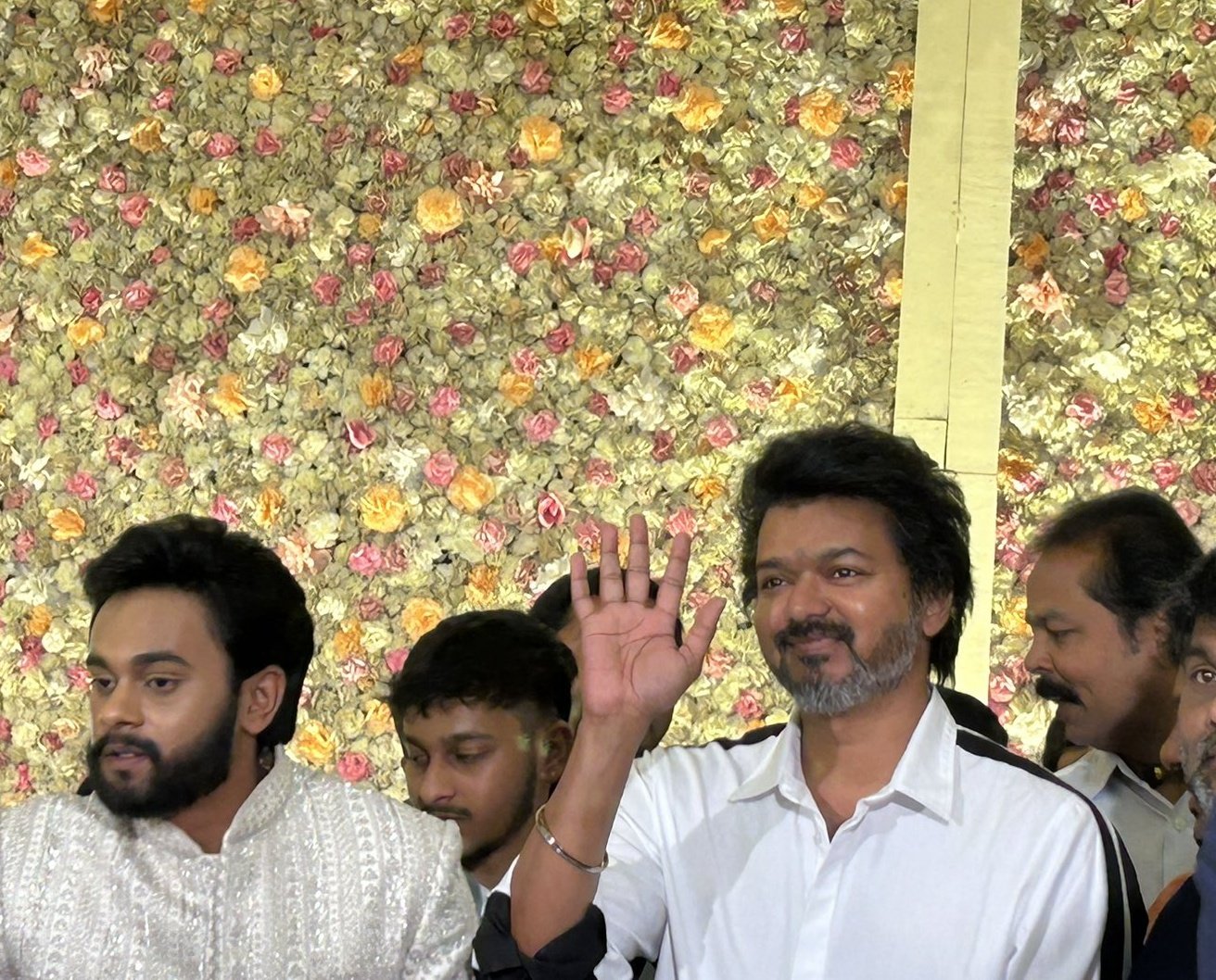 vijay at Lalith Kumar's Son Wedding 