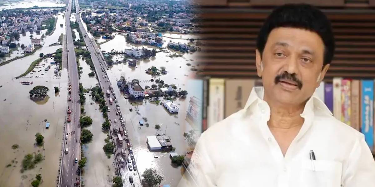Chennai flood Relief - Tamilnadu CM MK Stalin