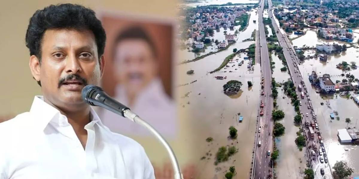 Chennai floods - MInister Anbil mahesh