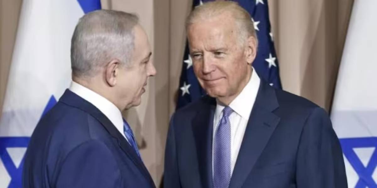 Israel PM Benjamin Netanyahu - US President Joe biden