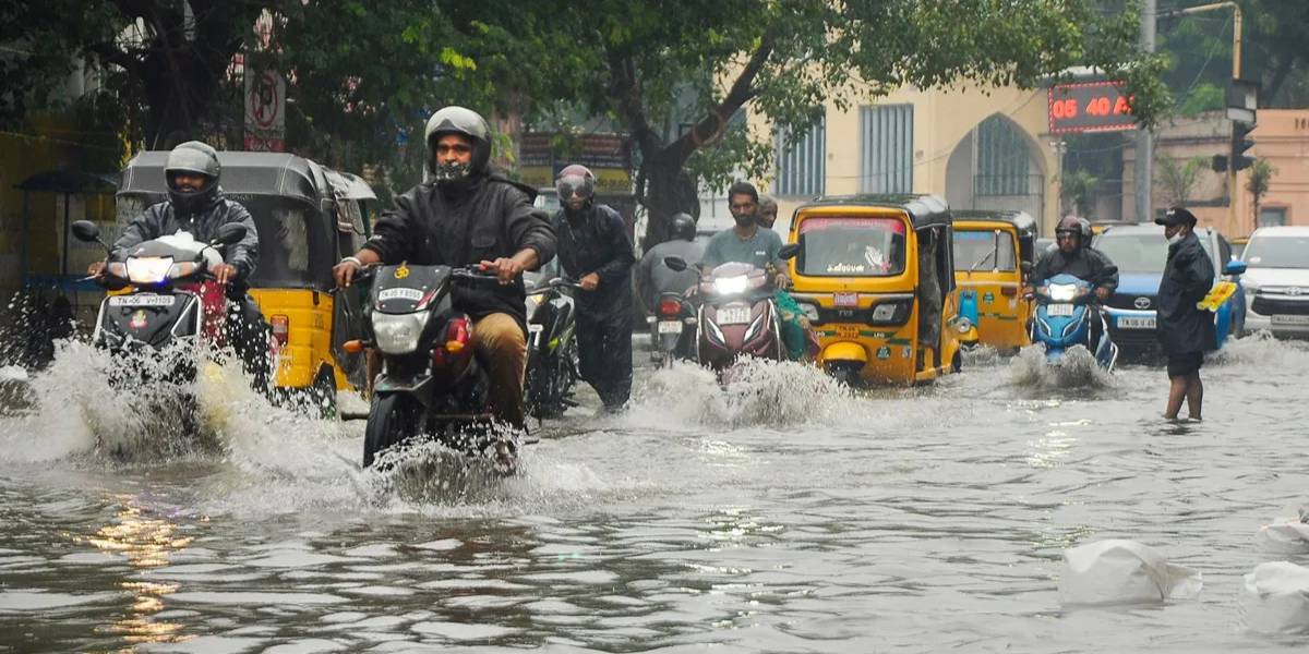 Michaung Cyclone - Chenai flood