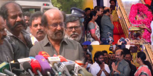 Rajini about vijayakanth