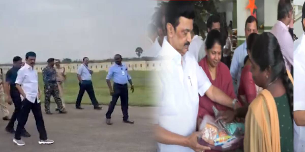 Tamilnadu CM MK Stalin visit Thoothukudi rains