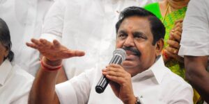 ADMK Chief Secretary Edappadi Palaniswami