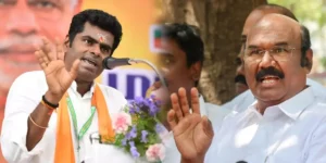 BJP President Annamalai - ADMK Ex Minister Jayakumar