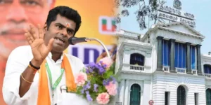 BJP State President Annamalai - TN Govt