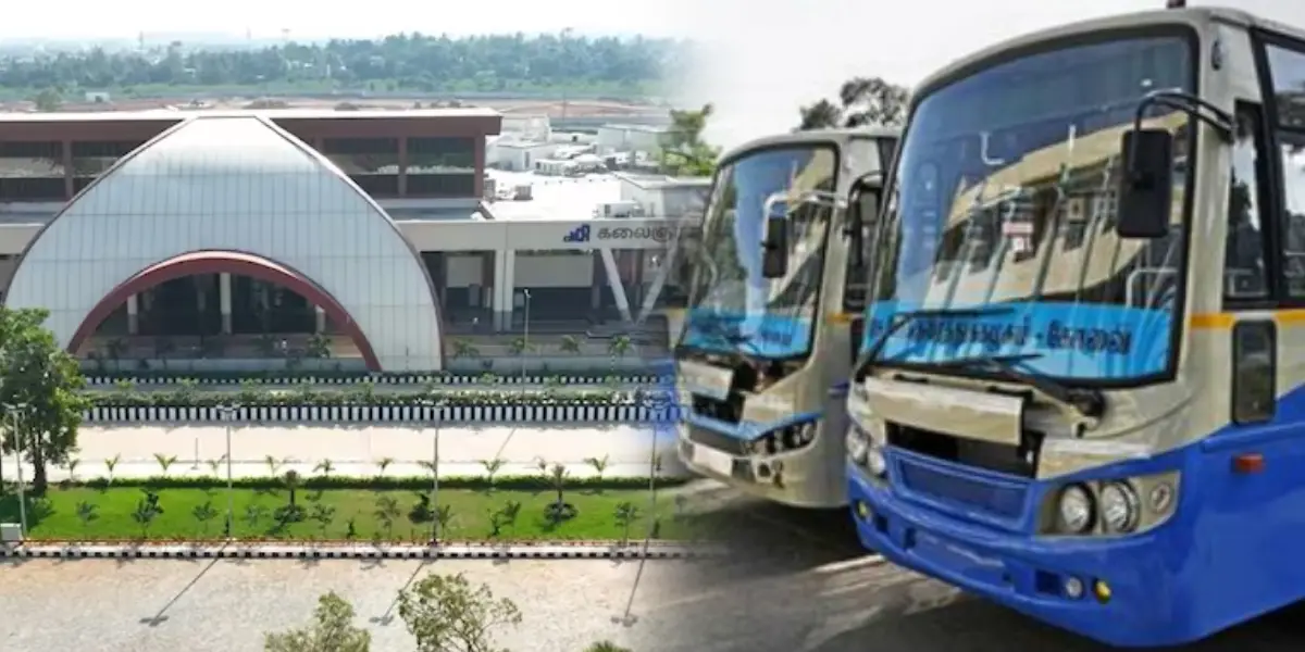 Kelampakkam Bus stand - Govt bus platform numbers