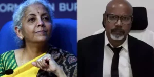 Union minister Nirmala Sitharaman - GST Additional Officer Balamurugan