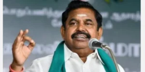 ADMK Chief secretary Edappadi palanisamy