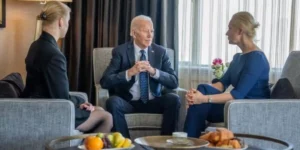 Joe biden and Yulia Navalny