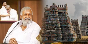 Minister sekar babu says about tamilnadu temples