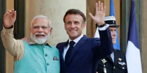 PM Modi - French President Emmanuel Macron