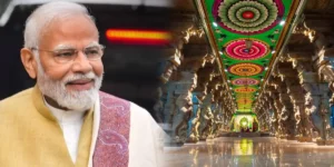 PM Modi - Madurai Meenakshi Amman Temple