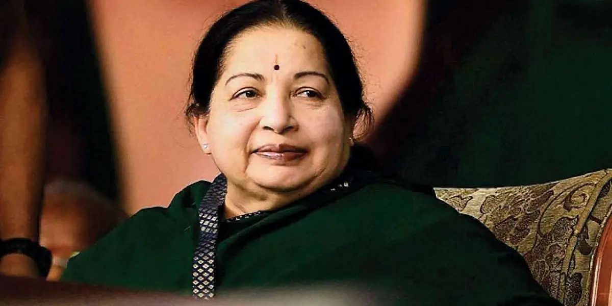 Former Tamilnadu CM Jayalalitha