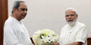 Naveen Patnaik And PM Modi