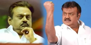 Vijayakanth angry