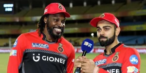 Virat Kohli Chris gayle