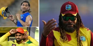 chris gayle ABOUT dhoni