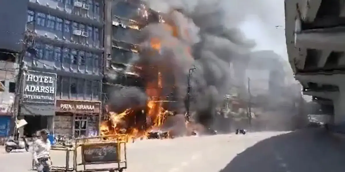Patna fire accident