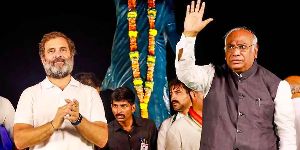 Rahul Gandhi - Mallikarjun Kharge