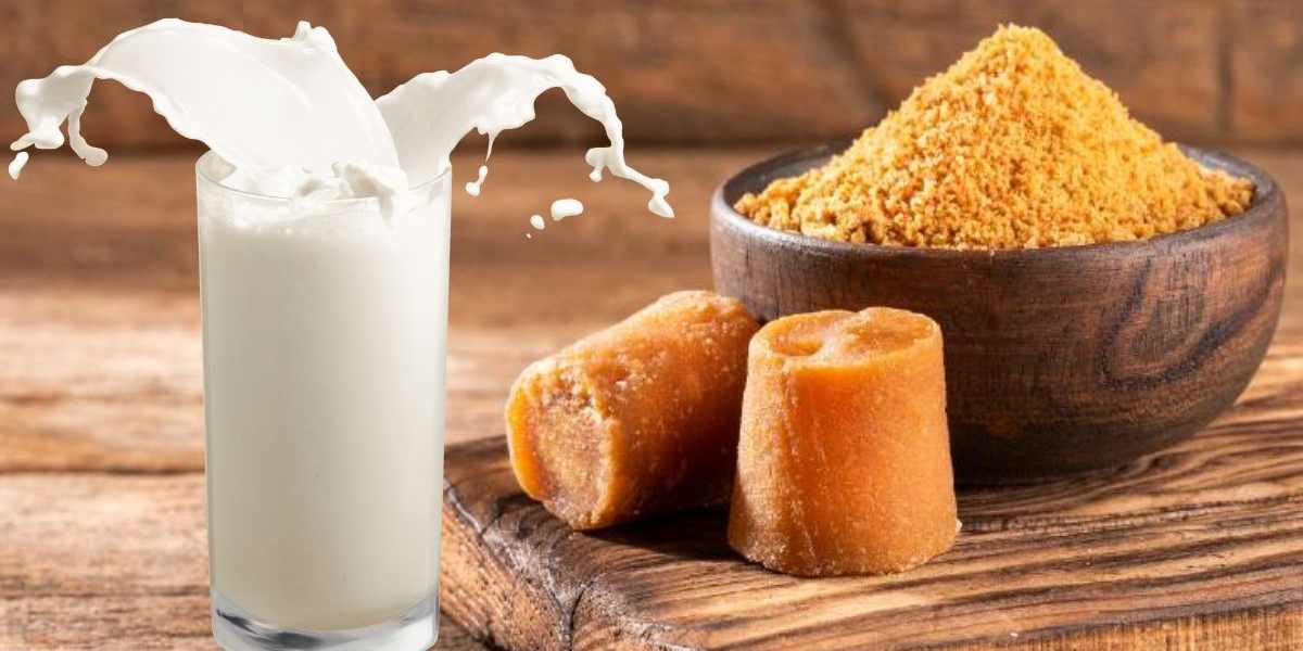 jaggery and milk