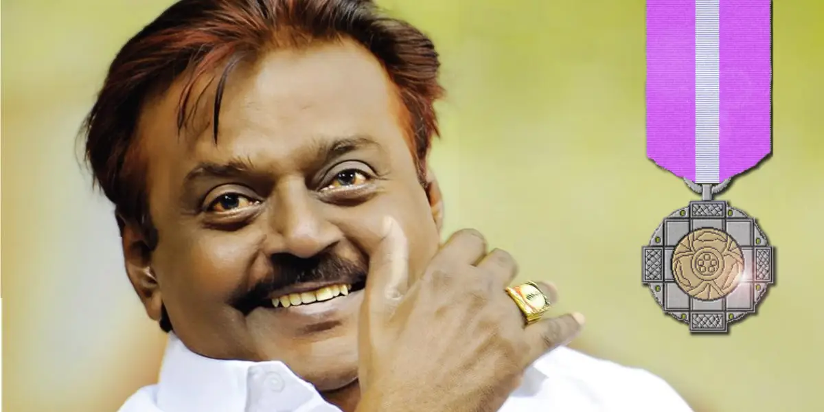 Captain Vijayakanth Padma Bhushan