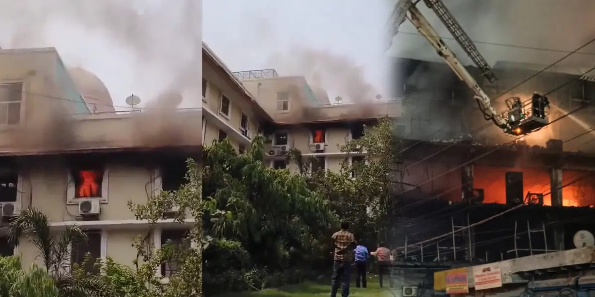 Delhi IT Office Fire