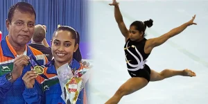 Dipa Karmakar wins historic gold medal