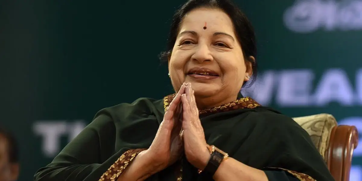 Former Tamilnadu CM Jayalalitha