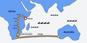 Google Umoja Fiber Cable Project