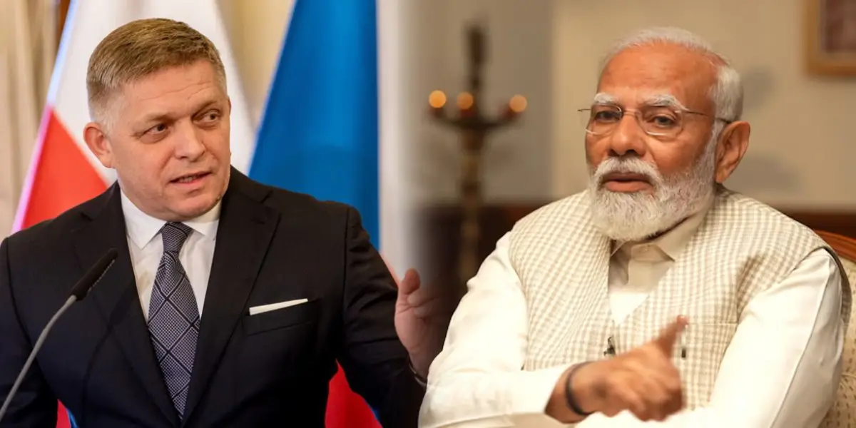 Robert Fico - PM Modi