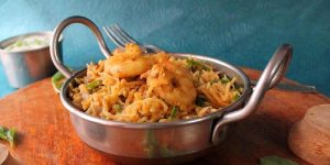 prawn biriyani