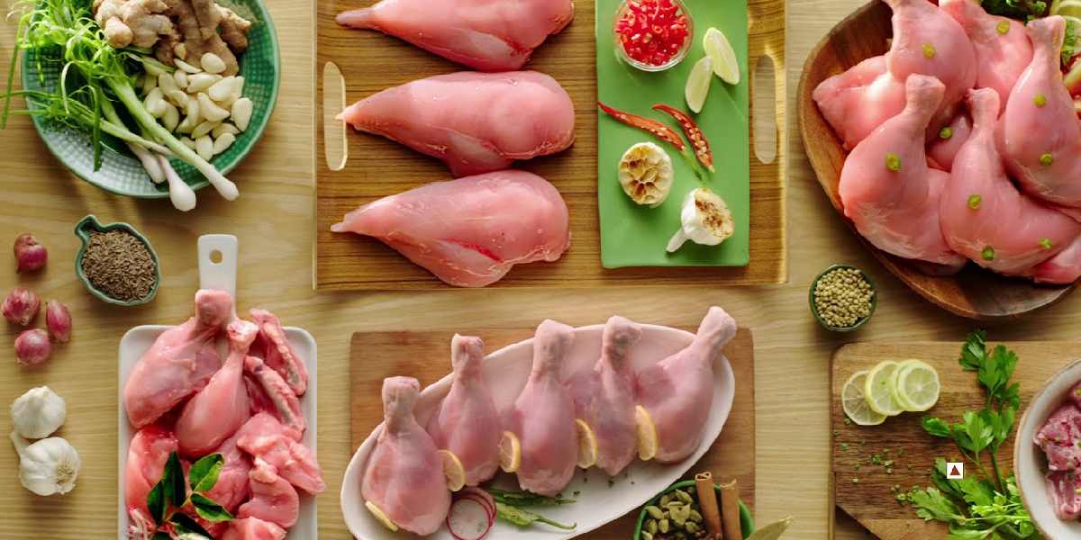 raw chicken