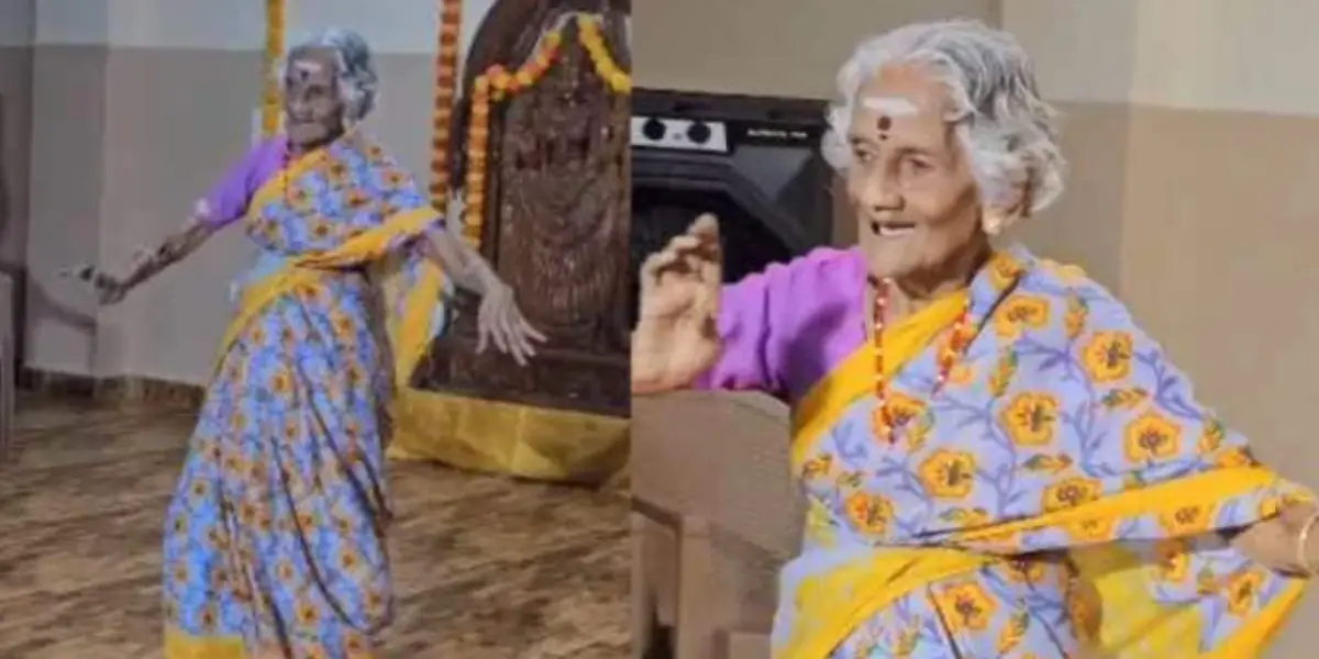 95 Year Old WomanBharatanatyam