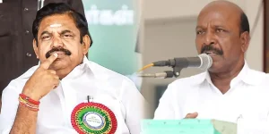 ADMK Chief secretary Edappadi Palanisamy - Minister Ma Subramanian