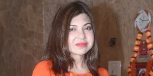 Bollywood playback singer Alka Yagnik