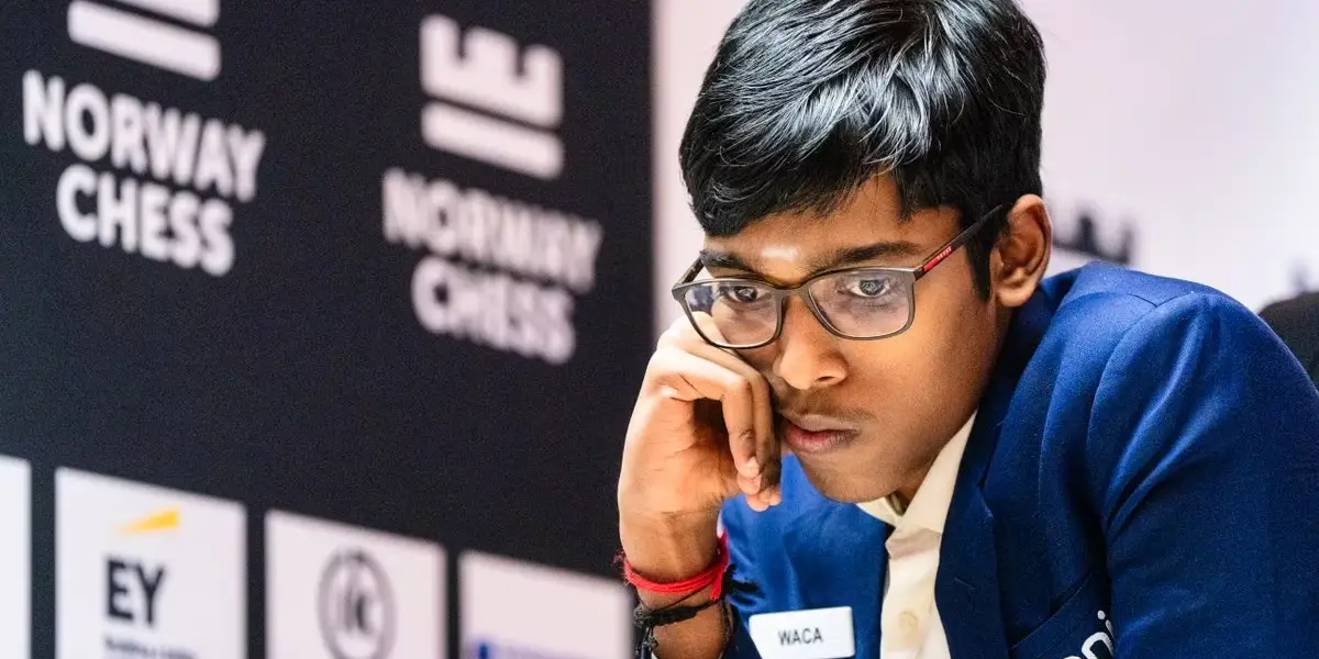 Grandmaster Pragnananda , Norway Chess 2024