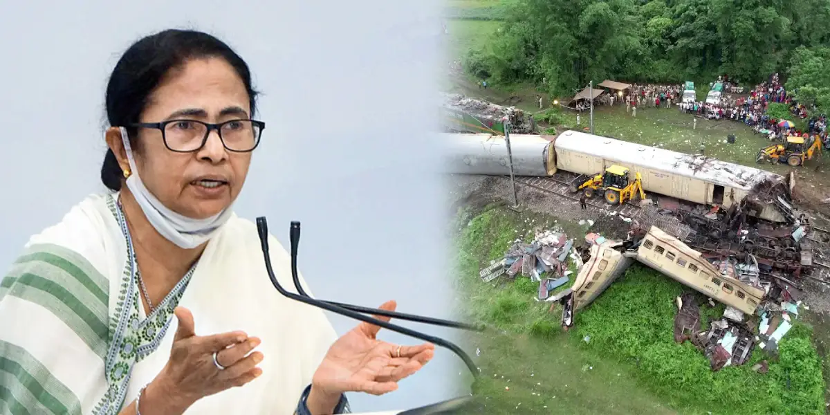 Mamata Banarjee says about Kanchanjunga Express Accident