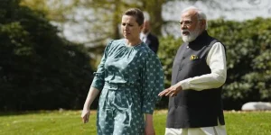 Mette Frederiksen - pm modi