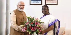 PM Modi - President Droupadi Murmu